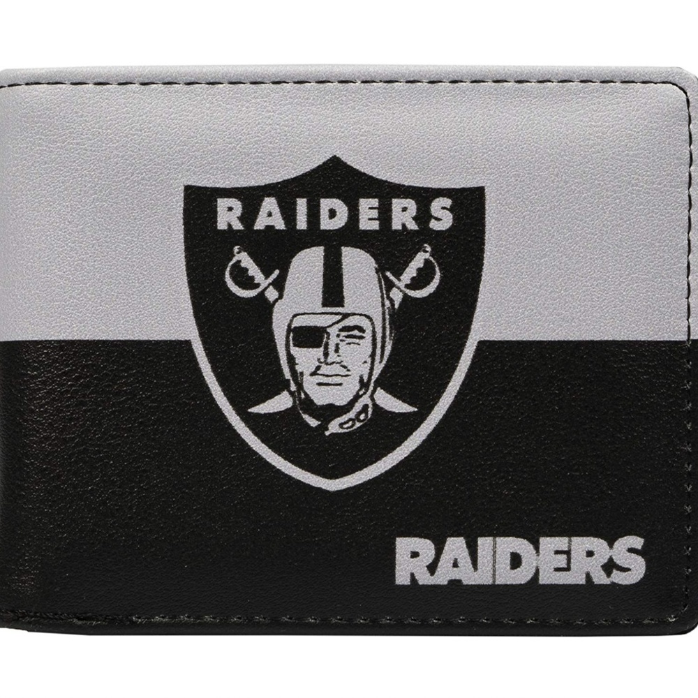 NFL Oakland Raiders Bi Fold Wallet